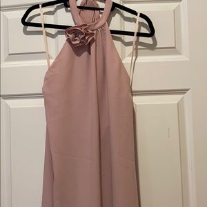 NEW w tags BCBG dress/ tea rose color